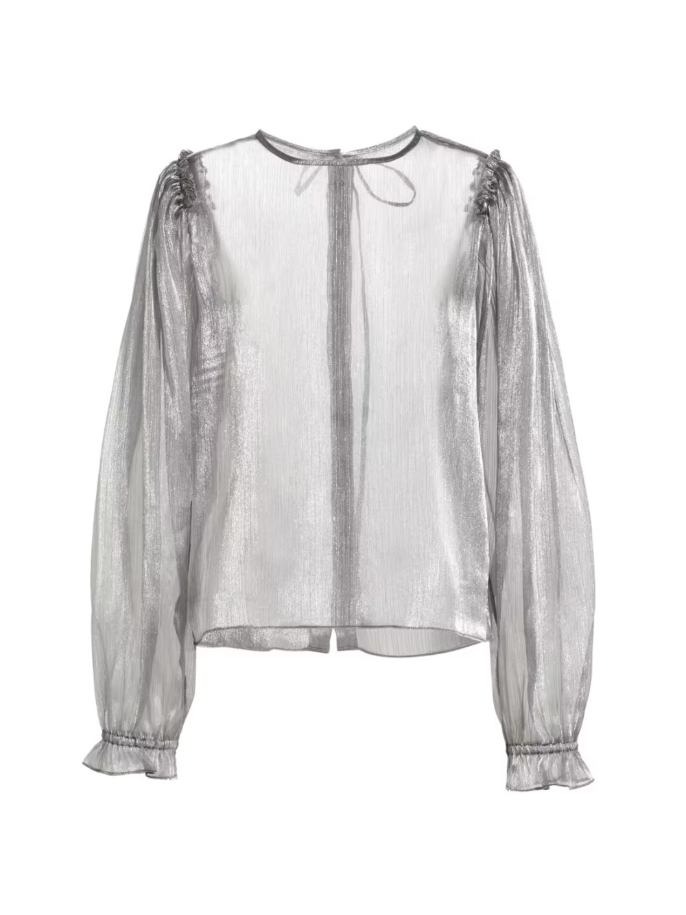 Free People Silver Freya Frost Top